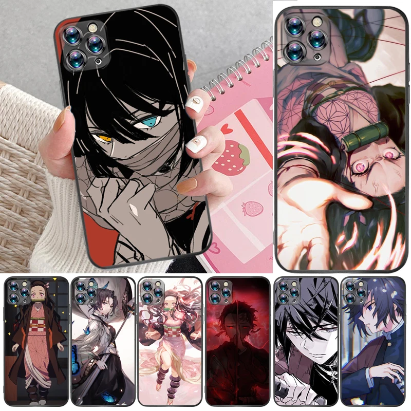 Demon Slayer Kamado Tanjirou Kamado Nezuko Kimetsu No Yaiba Agatsuma Zenitsu Phone Case For iPhone XR XS Max Coque Cases
Demon Slayer Kamado Tanjirou Kamado Nezuko Kimetsu No Yaiba Agatsuma Zenitsu Phone Case For iPhone XR XS Max Coque Cases