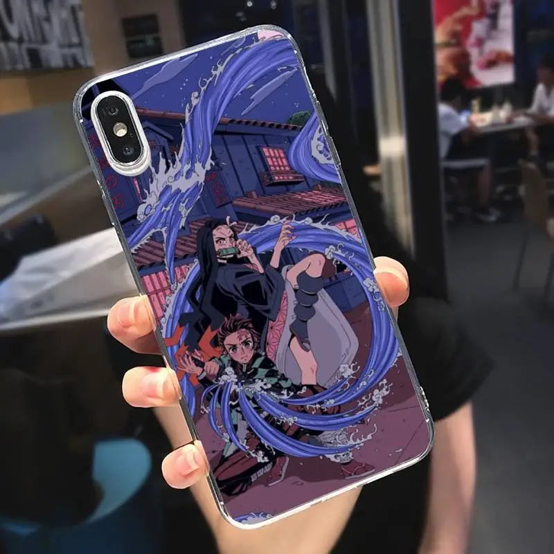 Japan anime Kimetsu no Yaiba Phone Case Transparent soft For iphone 5 5s 5c se 6 6s 7 8 11 12 plus mini x xs xr pro max
Japan anime Kimetsu no Yaiba Phone Case Transparent soft For iphone 5 5s 5c se 6 6s 7 8 11 12 plus mini x xs xr pro max