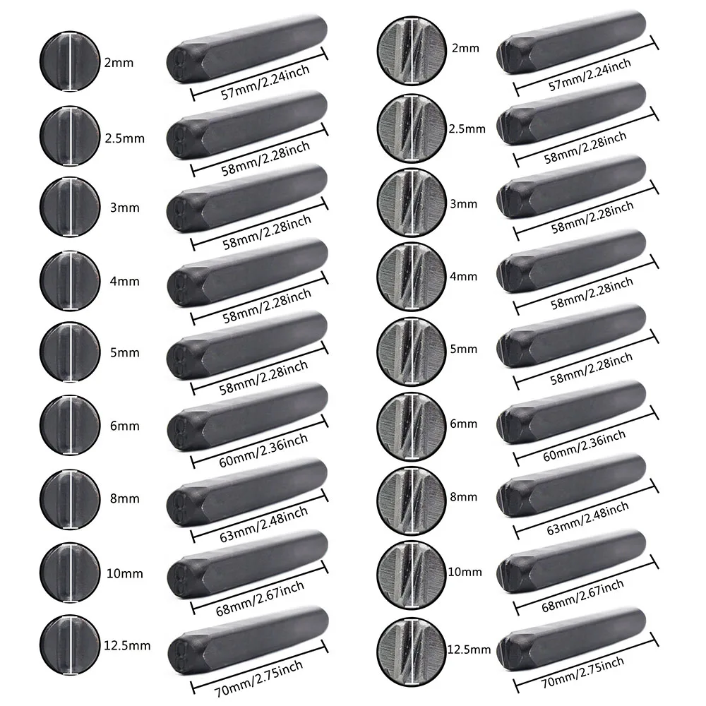 DIY Leather Stamping Letter and Number Tool Set, Carving Making Engraving Black Steel Tools, For Leather liker's Perfect Tool 
DIY Leather Stamping Letter and Number Tool Set, Carving Making Engraving Black Steel Tools, For Leather liker's Perfect Tool