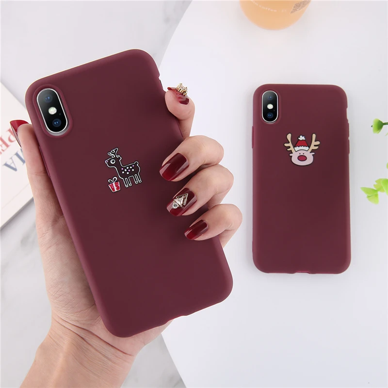 Cute Cartoon Christmas MINI Elk Case For iPhone 11 12 Pro XS Max mini 6 6S 7 8 Plus X XR 5S SE 2020 Soft Silicone TPU Back Cover
Cute Cartoon Christmas MINI Elk Case For iPhone 11 12 Pro XS Max mini 6 6S 7 8 Plus X XR 5S SE 2020 Soft Silicone TPU Back Cover