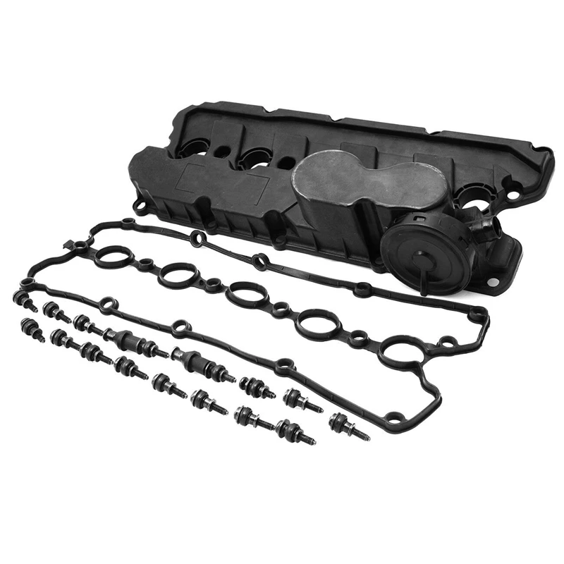Car Engine Complete Valve Cover with Gasket & Bolts for Jetta Golf Passat 2.5L 07K103469L
Car Engine Complete Valve Cover with Gasket & Bolts for Jetta Golf Passat 2.5L 07K103469L