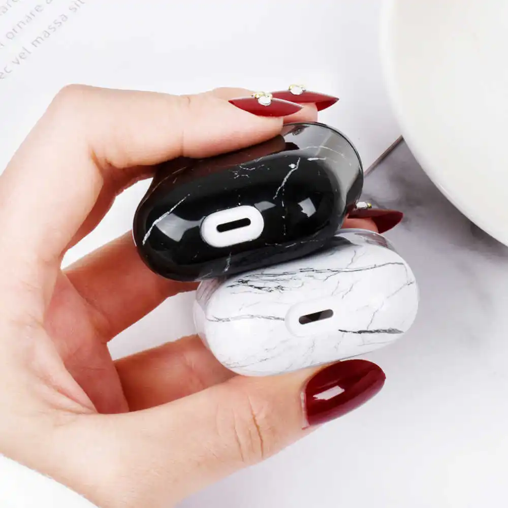 Marble Pattern Cases For Airpods 1 2 Earphone Case Cover Charging Box Shell For AirPods 2 Air Pods 1 Protective PC Sleeve Pouch
Marble Pattern Cases For Airpods 1 2 Earphone Case Cover Charging Box Shell For AirPods 2 Air Pods 1 Protective PC Sleeve Pouch