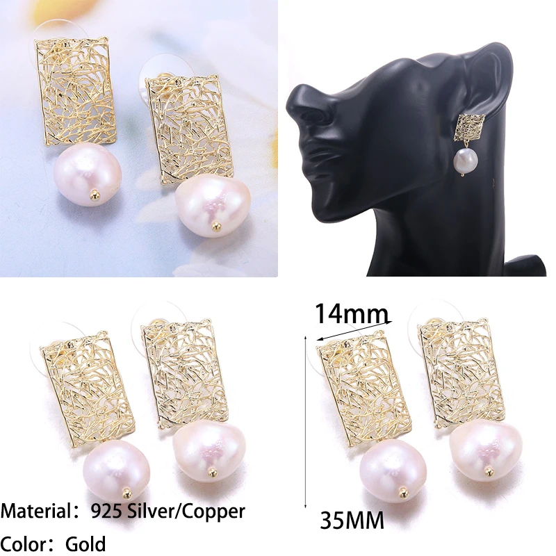 2021 New Korean Style Prevent Allergy Square Earrings for Women Precious Jewelry Oval Pearl Drop Earrings Women's Gifts Party
2021 New Korean Style Prevent Allergy Square Earrings for Women Precious Jewelry Oval Pearl Drop Earrings Women's Gifts Party