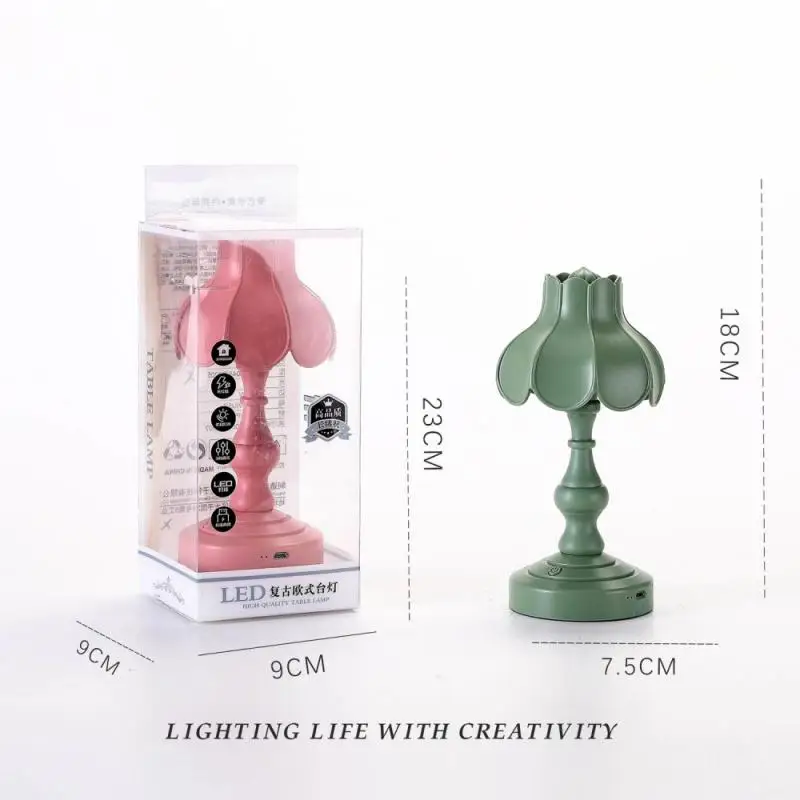 1pc Retro Mini Night Light LED Lotus Shape Light USB Mini Retro Eye-protection Table Night Lamp For Home Bed Side Study
1pc Retro Mini Night Light LED Lotus Shape Light USB Mini Retro Eye-protection Table Night Lamp For Home Bed Side Study