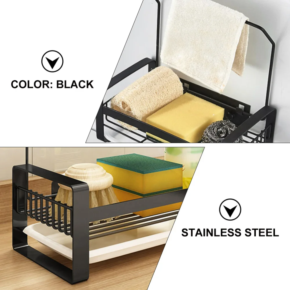 1pc Sink Rack Cleaning Cloth Holders Multi-function Storage Shelf Kitchen Supply
1pc Sink Rack Cleaning Cloth Holders Multi-function Storage Shelf Kitchen Supply