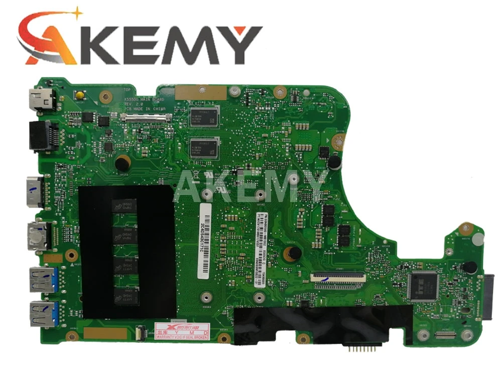 X555DG motherboard FIT For Asus X555DG A555DG X555QG X555YI laptop motherboard A4-7210 R5-M320 4GB Test work 100%
X555DG motherboard FIT For Asus X555DG A555DG X555QG X555YI laptop motherboard A4-7210 R5-M320 4GB Test work 100%