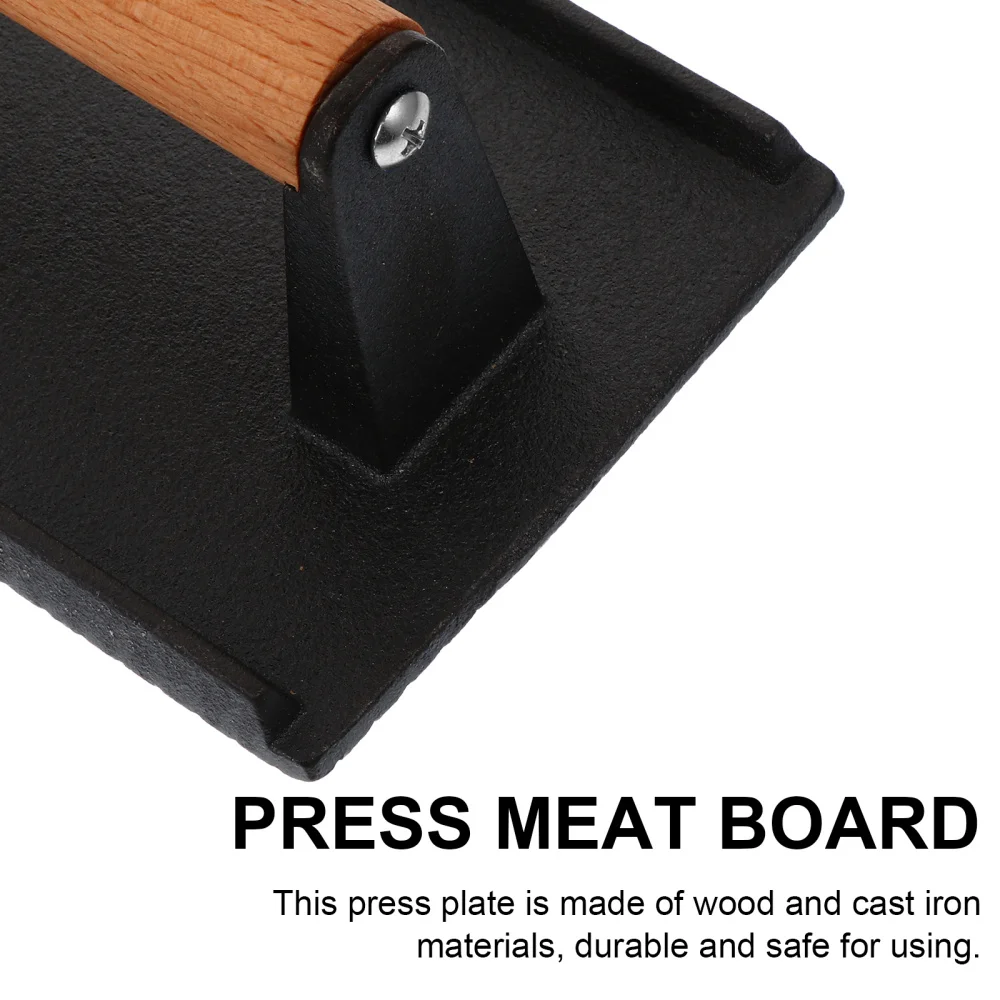 1 Pc Practical Burger Press Simple Press Plate Stylish Pancake Plate (Black) 
1 Pc Practical Burger Press Simple Press Plate Stylish Pancake Plate (Black)