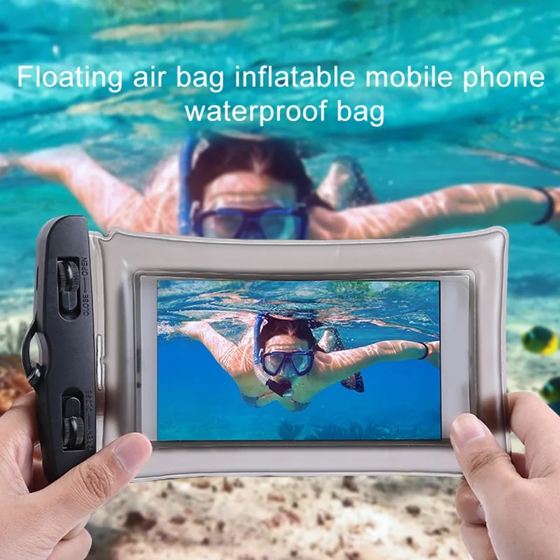 Swimming Phone Bag Waterproof Phone Pouch Drift Diving Underwater Dry Bag Case Cover For Phone Water Sports Beach Skiing 6 inch
Swimming Phone Bag Waterproof Phone Pouch Drift Diving Underwater Dry Bag Case Cover For Phone Water Sports Beach Skiing 6 inch