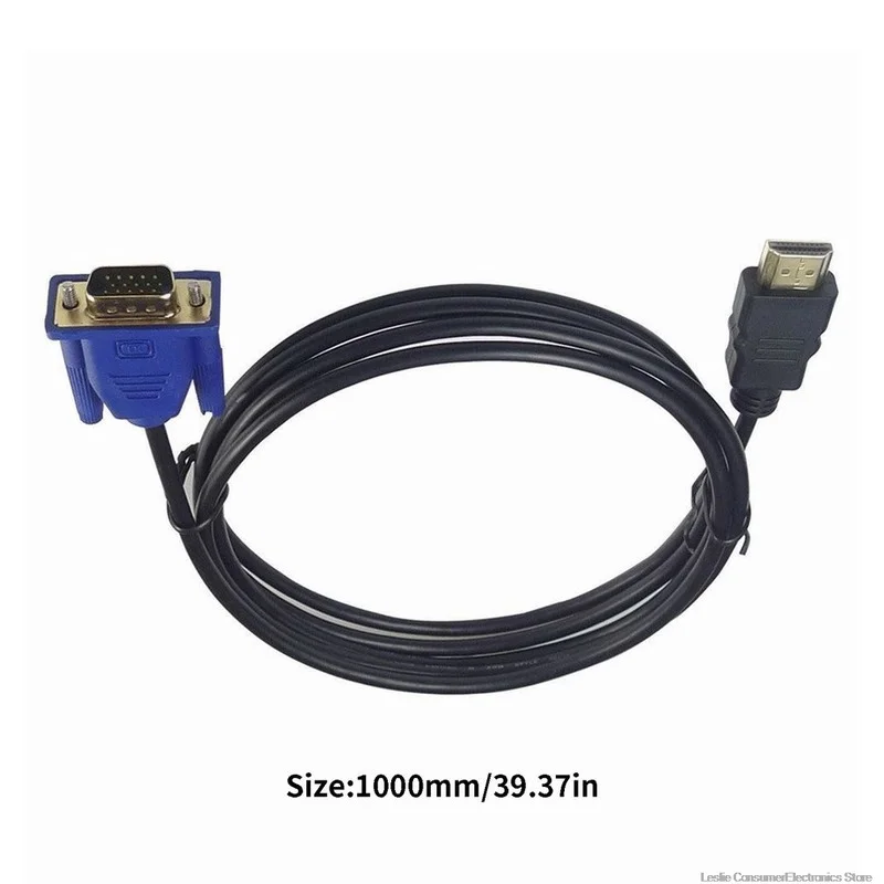 1 M HDMI-compatible Cable HDMI-compatible To VGA 1080P HD With Audio Adapter Cable HDMI-compatible TO VGA Cable dropshipping
1 M HDMI-compatible Cable HDMI-compatible To VGA 1080P HD With Audio Adapter Cable HDMI-compatible TO VGA Cable dropshipping