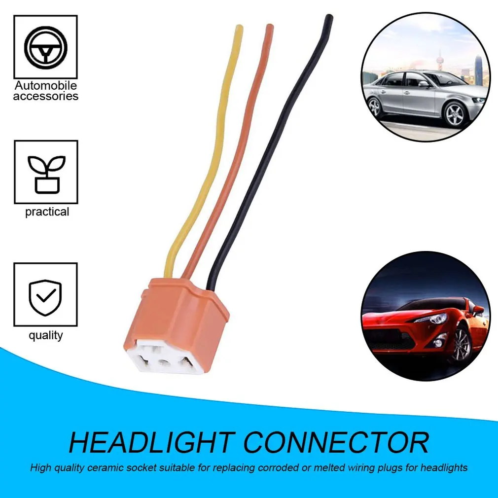 H4 9003 Car Truck Female Ceramic Headlight Extension Connector Plug Light Lamp Bulb Wire Socket Adapter 12V hot selling
H4 9003 Car Truck Female Ceramic Headlight Extension Connector Plug Light Lamp Bulb Wire Socket Adapter 12V hot selling