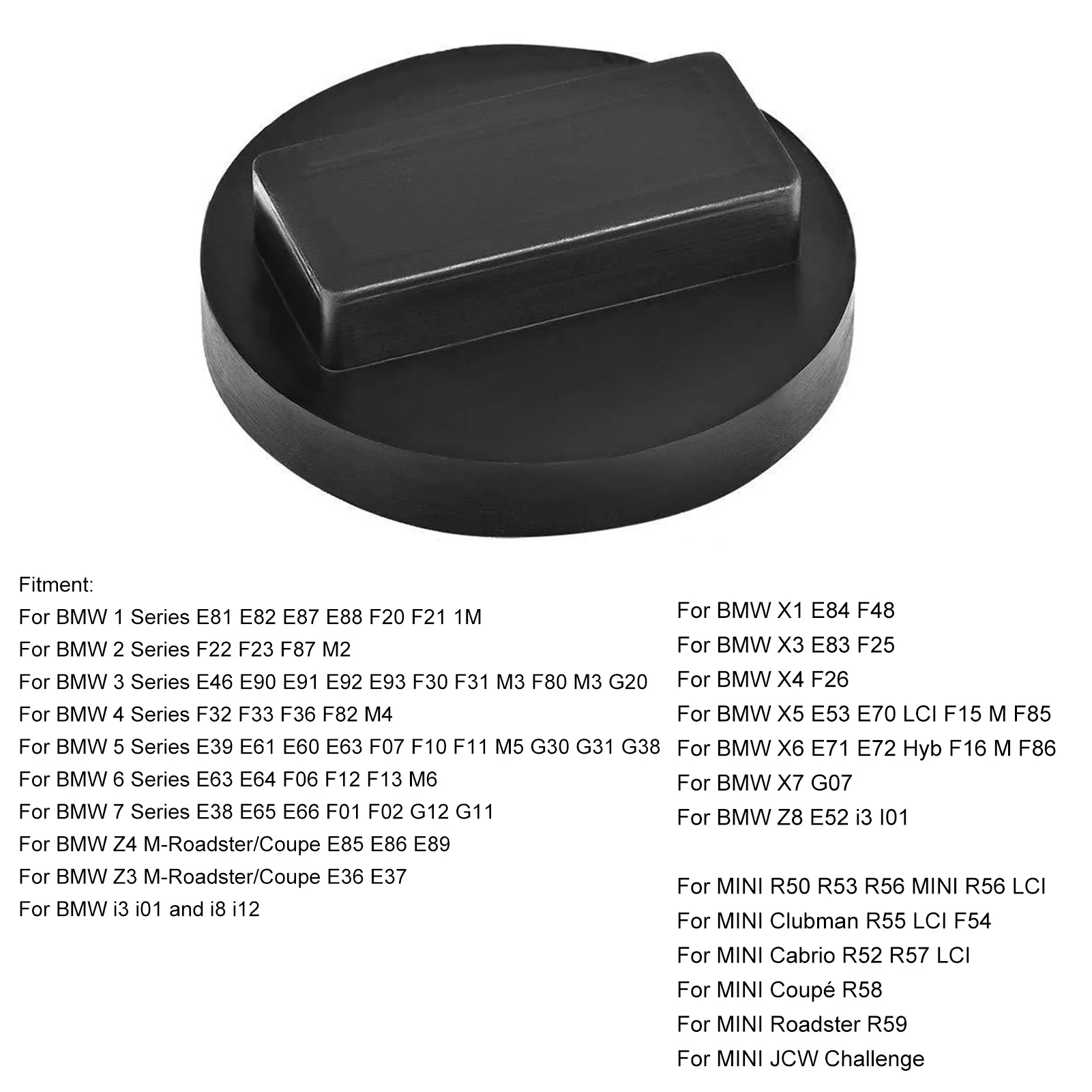 Rubber Jacking Black Durable Jack Pad Adaptor For BMW Anti-skid Track Protector Support Car Repair Tools 1pcstjack Pad Adapter
Rubber Jacking Black Durable Jack Pad Adaptor For BMW Anti-skid Track Protector Support Car Repair Tools 1pcstjack Pad Adapter