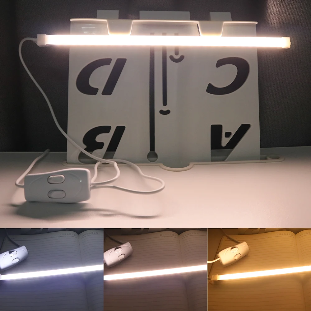 USB Desk Lamp LED Reading Lights 3 Color Temperature Ultra Thin For Table Study Kitchen Cabinet Night Light
USB Desk Lamp LED Reading Lights 3 Color Temperature Ultra Thin For Table Study Kitchen Cabinet Night Light