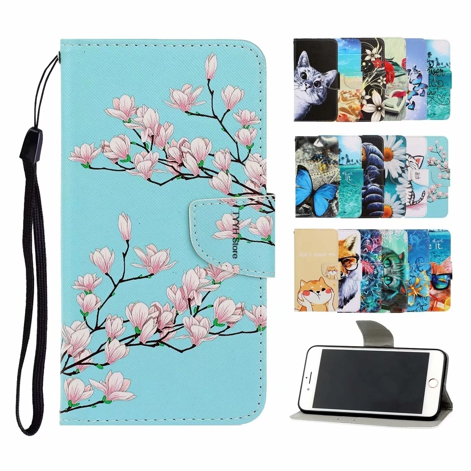 Кожаный чехол с откидной крышкой для Xiaomi Redmi Note 7 Fundas 3D кошелек держатель карт