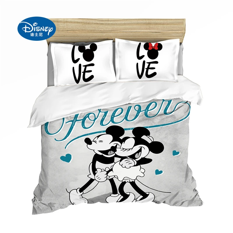 Disney Lovely Couple Mickey Minnie Bedding Set Queen King Size Bedding Set Children Duvet Cover Pillow Cases Comforter
Disney Lovely Couple Mickey Minnie Bedding Set Queen King Size Bedding Set Children Duvet Cover Pillow Cases Comforter