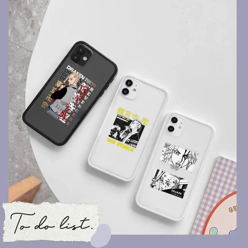 Japan anime draken tokyo revengers Phone Case matte transparent For iphone 7 8 11 12 13 plus mini x xs xr pro max cover
Japan anime draken tokyo revengers Phone Case matte transparent For iphone 7 8 11 12 13 plus mini x xs xr pro max cover