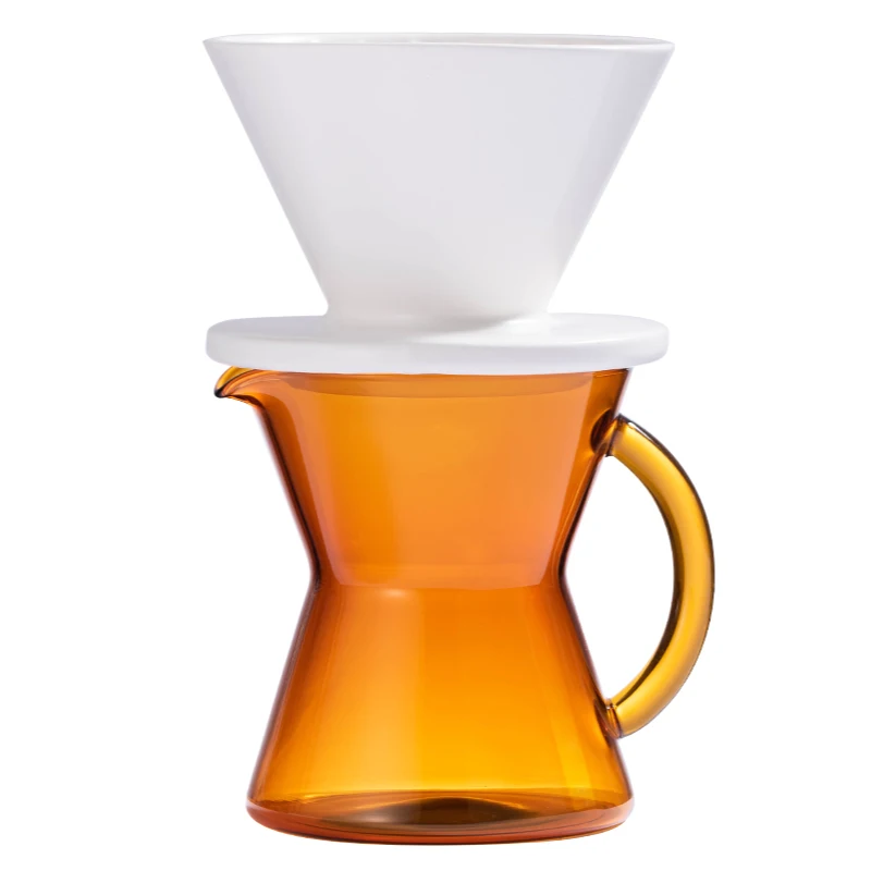 260ML Hand Coffee Maker Set Household Drip Filter Cup Glass Sharing Pot Ceramic Filter Food Utensils For One Person
260ML Hand Coffee Maker Set Household Drip Filter Cup Glass Sharing Pot Ceramic Filter Food Utensils For One Person