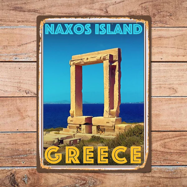 Металлическая жестяная вывеска Naxos Island в греческом стиле, Настенный декор для домашней комнаты, Ретро винтажный стильный постер для путешес...
Металлическая жестяная вывеска Naxos Island в греческом стиле, Настенный декор для домашней комнаты, Ретро винтажный стильный постер для путешес...