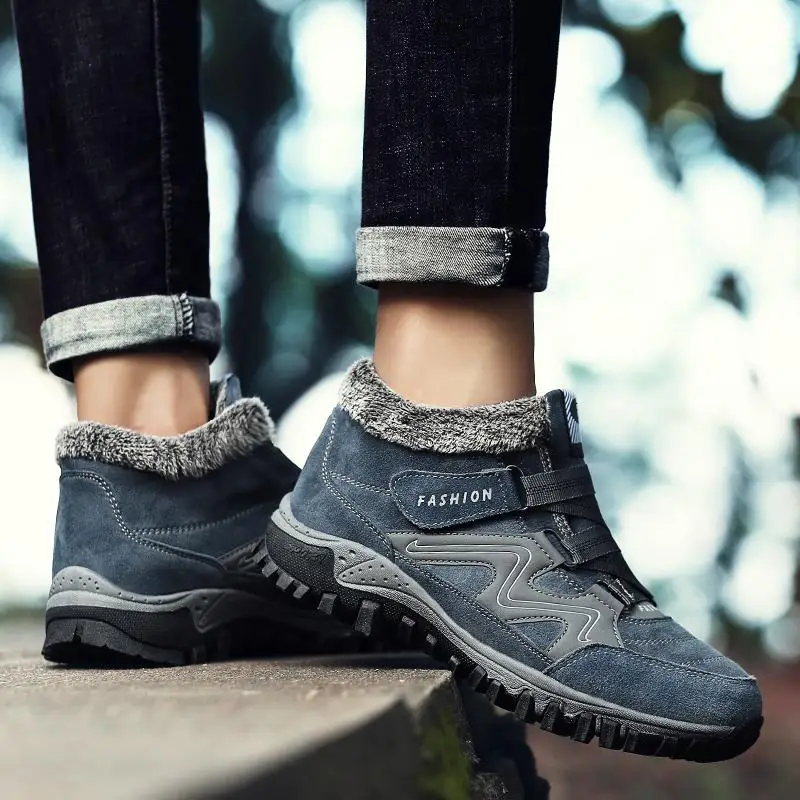 Hiking Shoes Men Winter Mountain Climbing Trekking Boots Top Quality Outdoor Casual Snow Boots Zapato Tenis De Seguridad Mujer
Hiking Shoes Men Winter Mountain Climbing Trekking Boots Top Quality Outdoor Casual Snow Boots Zapato Tenis De Seguridad Mujer