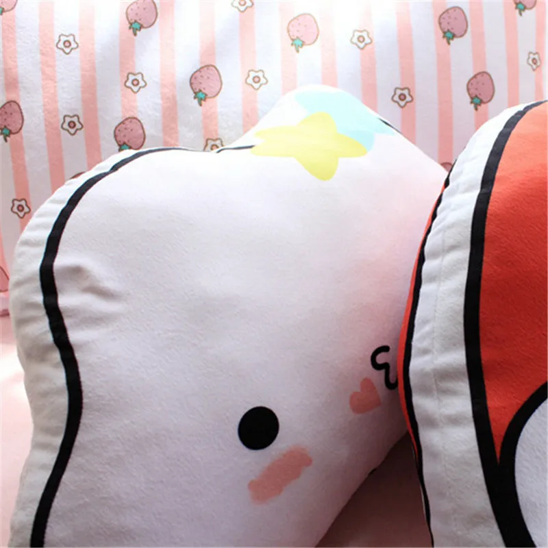 45X30cm Cartoon double-sided printing rainbow cloud pillow doll plush toy sleeping pillow cushion pillow doll
45X30cm Cartoon double-sided printing rainbow cloud pillow doll plush toy sleeping pillow cushion pillow doll