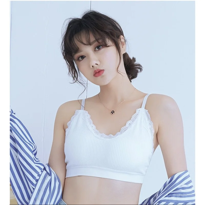 New Sexy Seamless Lace Bralette Womens Bra beauty back U-type Tops Summer Lingerie Bra Camisole Girls Breathable Tube Top
New Sexy Seamless Lace Bralette Womens Bra beauty back U-type Tops Summer Lingerie Bra Camisole Girls Breathable Tube Top