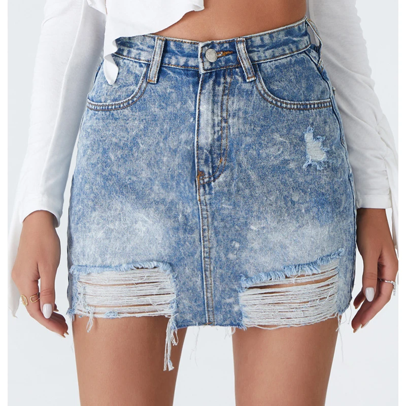 2021 Spring Autumn Summer Denim Skirt Women's Snowflake Raw Hem Ripped Hip Urban Baggy Plus Size Loose Retro Hot White Pleated
2021 Spring Autumn Summer Denim Skirt Women's Snowflake Raw Hem Ripped Hip Urban Baggy Plus Size Loose Retro Hot White Pleated