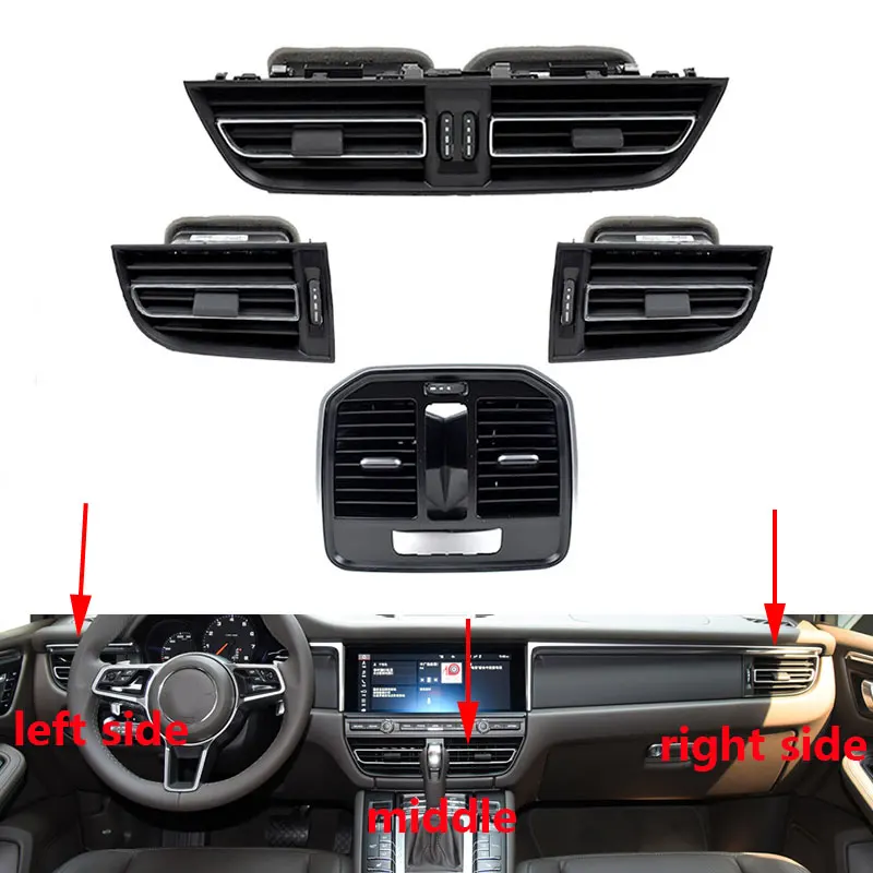 For Porsche Macan 2018 2019 2021 Car A/C Air Conditioner Outlet Air Conditioning Vents
For Porsche Macan 2018 2019 2021 Car A/C Air Conditioner Outlet Air Conditioning Vents