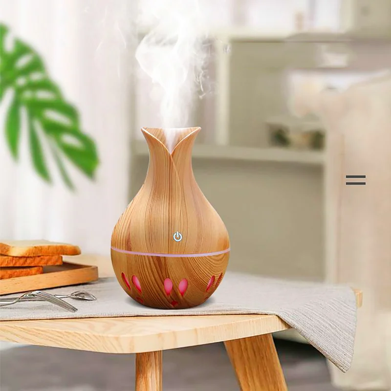 USB Air humidifier Portable Mini Aroma Essential Oil Diffuser Wood Grain LED Aroma Aromatherapy Car Humidifier for Home Office
USB Air humidifier Portable Mini Aroma Essential Oil Diffuser Wood Grain LED Aroma Aromatherapy Car Humidifier for Home Office