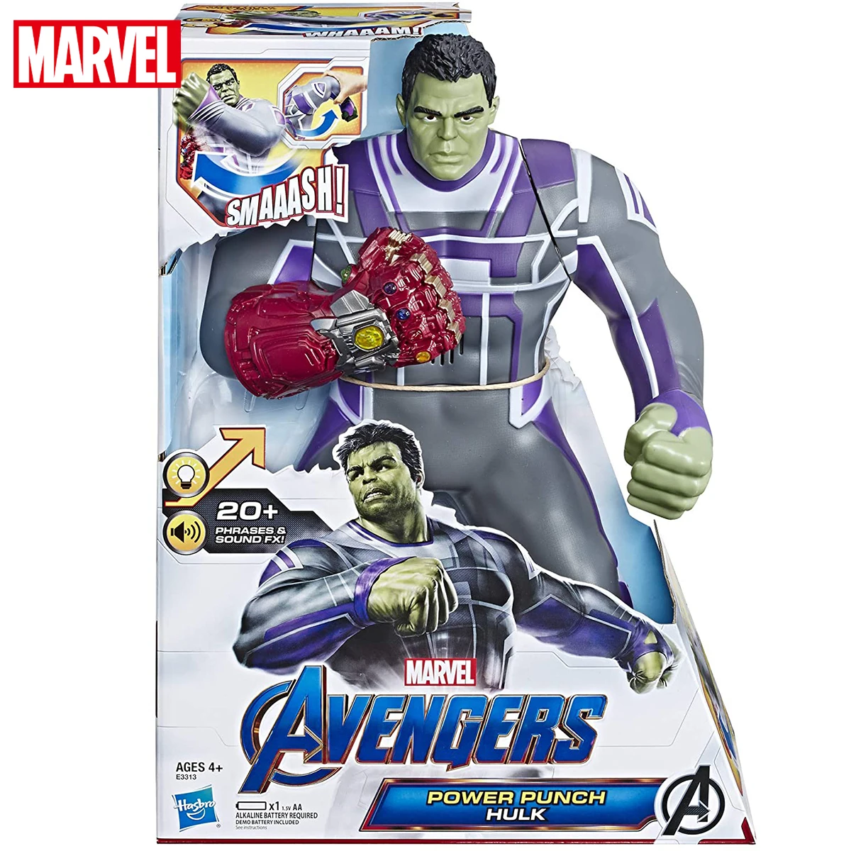 Marvel Avengers Hulk Endgame Titan Hero Series Action Figure Toy Collection Model Children's Birthday Christmas Gift E3313
Marvel Avengers Hulk Endgame Titan Hero Series Action Figure Toy Collection Model Children's Birthday Christmas Gift E3313