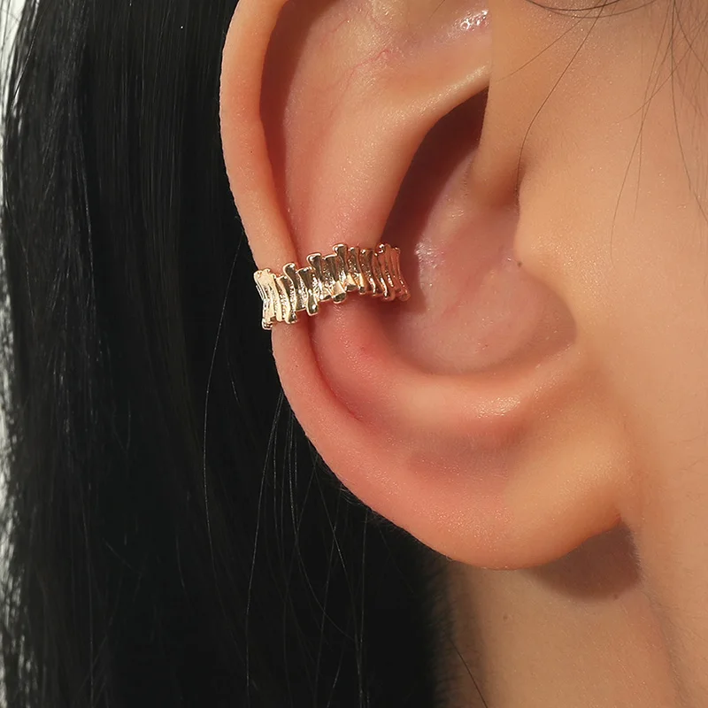 Simple Irregular Splicing Non-Pierced Ear Cartilage Clip on Earring for Girls Gold Silver Color Ear Cuff Earcuffs Jewelry Luxury
Simple Irregular Splicing Non-Pierced Ear Cartilage Clip on Earring for Girls Gold Silver Color Ear Cuff Earcuffs Jewelry Luxury