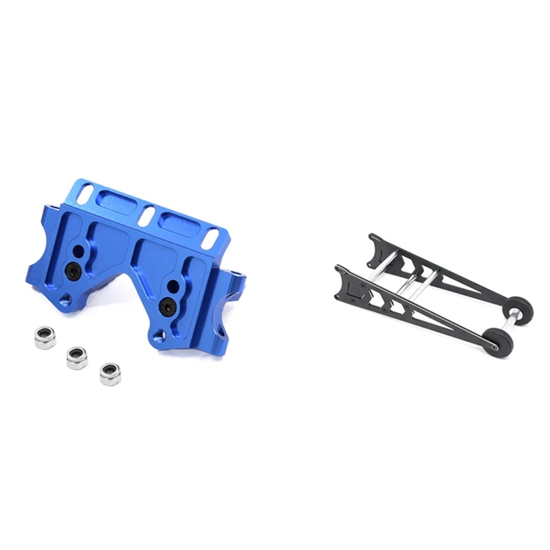 2 Set RC Car Part: 1 Set Metal Front Bulkhead Upgrade Parts & 1 Set Metal Wheelie Bar Kit Upgrade Parts Set
2 Set RC Car Part: 1 Set Metal Front Bulkhead Upgrade Parts & 1 Set Metal Wheelie Bar Kit Upgrade Parts Set