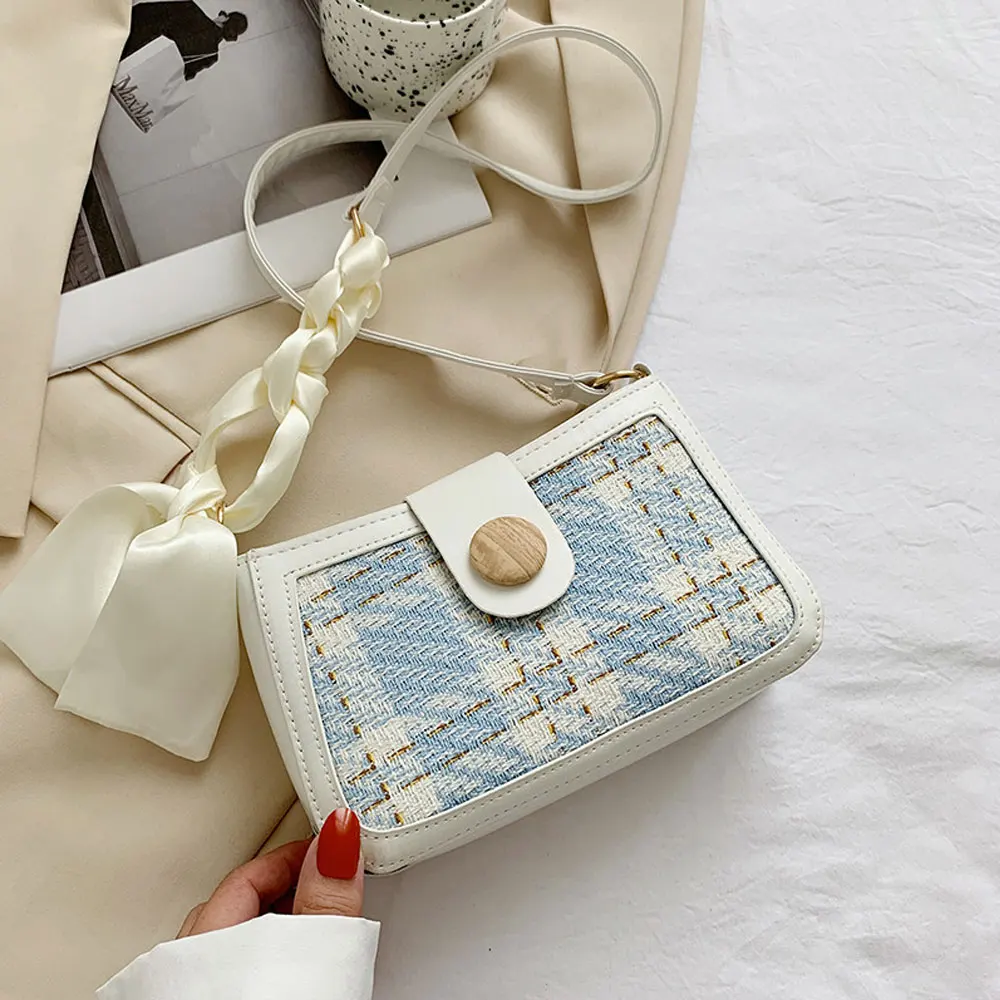Vintage Casual Shoulder Bags Women Plaid Small Handbags Female Fashion Messenger Bags Evening Clutch Ladies Square Party Purse
Vintage Casual Shoulder Bags Women Plaid Small Handbags Female Fashion Messenger Bags Evening Clutch Ladies Square Party Purse
