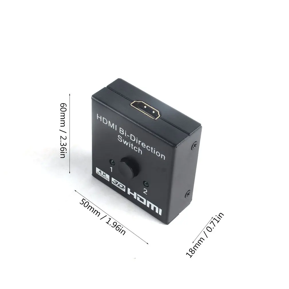 2x1 1x2 UHD 4K Bi Direction HDMI 2 0 Switch Switcher Splitter Hub HDCP 3D | Электроника