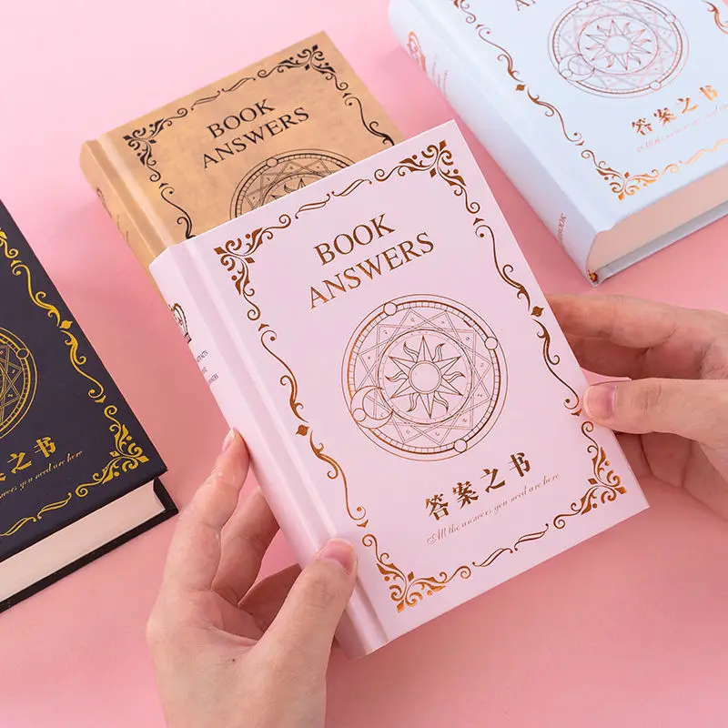 A7 Create Chinese and English Answer Book Notebook Book of Answers Simple birthday gift Gift box notebook
A7 Create Chinese and English Answer Book Notebook Book of Answers Simple birthday gift Gift box notebook