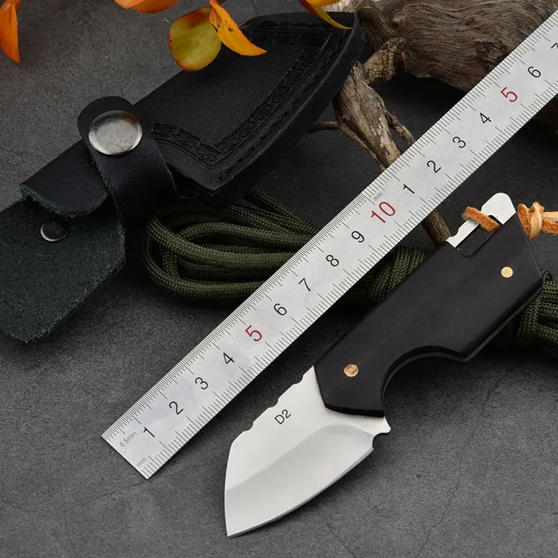 Outdoor high-hardness D2 steel high-hardness folding knife Wilderness survival straight knife Mini portable multi-purpose knife
Outdoor high-hardness D2 steel high-hardness folding knife Wilderness survival straight knife Mini portable multi-purpose knife