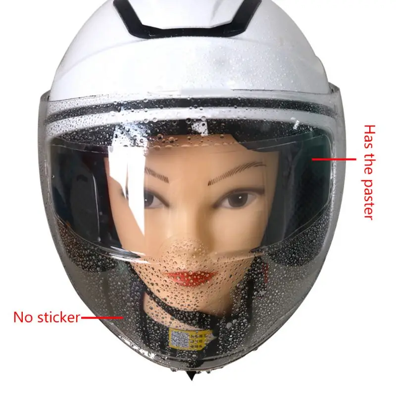 MOLE Rainproof Patch Motorcycle Full Face Helmet for Helmets Lens Rainproof Visor
MOLE Rainproof Patch Motorcycle Full Face Helmet for Helmets Lens Rainproof Visor