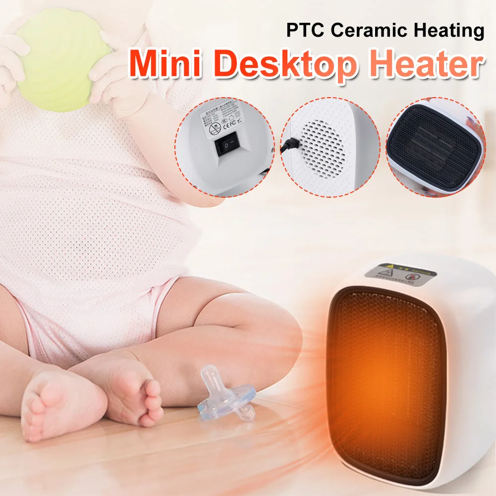 220V Electric Space Heater Mini Portable PTC Fast Heating Ceramic Desktop Heater Warm Air Blower for Home Office Dorm Desktop
220V Electric Space Heater Mini Portable PTC Fast Heating Ceramic Desktop Heater Warm Air Blower for Home Office Dorm Desktop