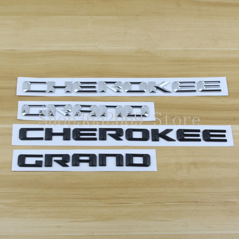 Эмблема из АБС-пластика для Jeep Grand Cherokee Стайлинг автомобиля боковые двери