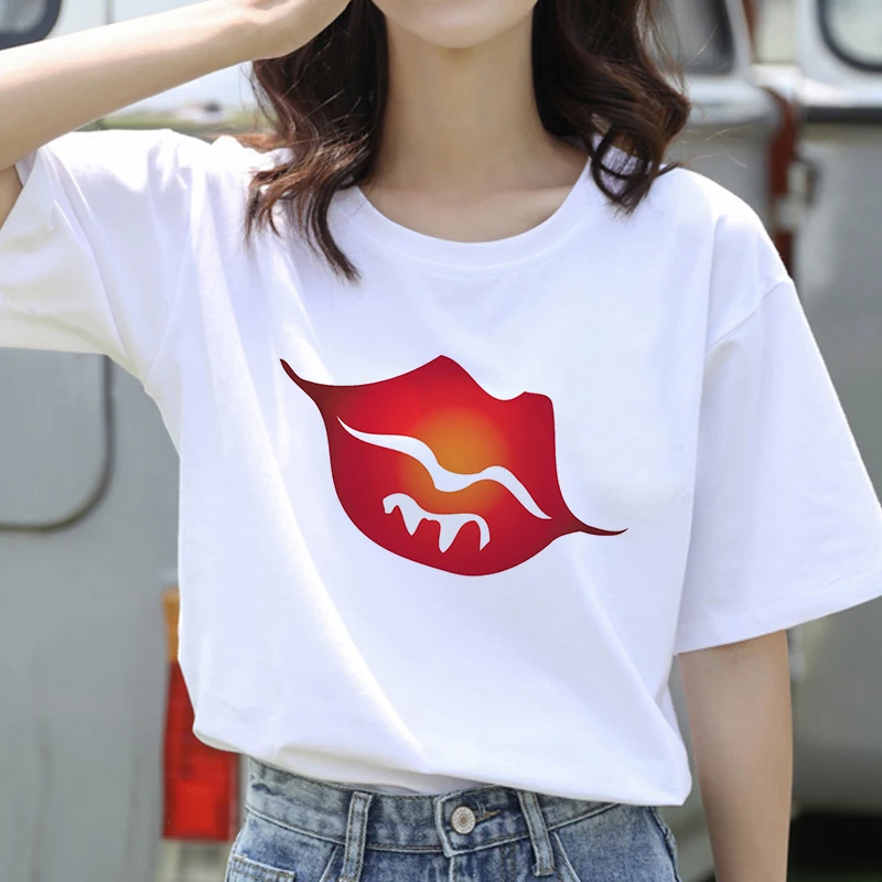 Sexy Lips women t-shirt summer short sleeve Tshirt Women Kawaii Red lips Tumblr Harajuku Aesthetic white tshirt Top Tees
Sexy Lips women t-shirt summer short sleeve Tshirt Women Kawaii Red lips Tumblr Harajuku Aesthetic white tshirt Top Tees