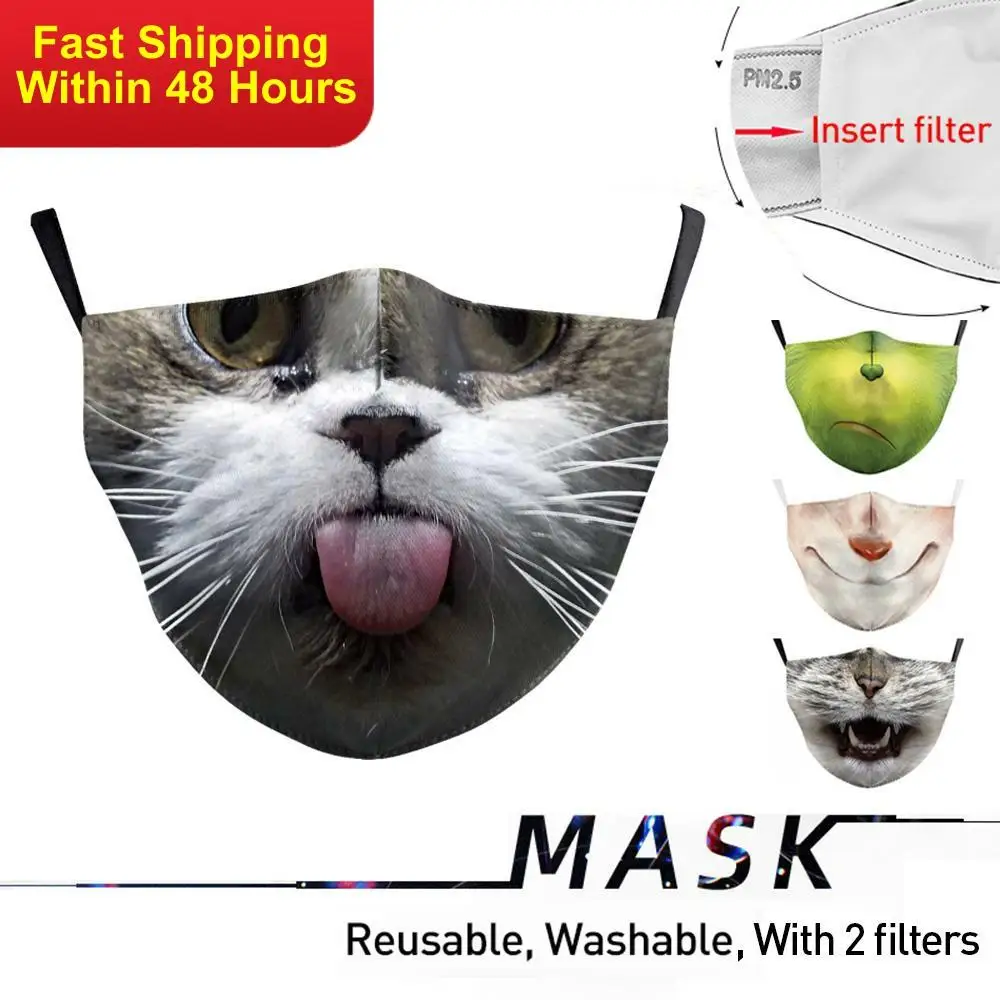 Zawaland Lovely Cartoon Printed Masks Reusable Cat/Tiger Face Cover Washable Adjustable Kid Mouth Mask for Kids Children
Zawaland Lovely Cartoon Printed Masks Reusable Cat/Tiger Face Cover Washable Adjustable Kid Mouth Mask for Kids Children