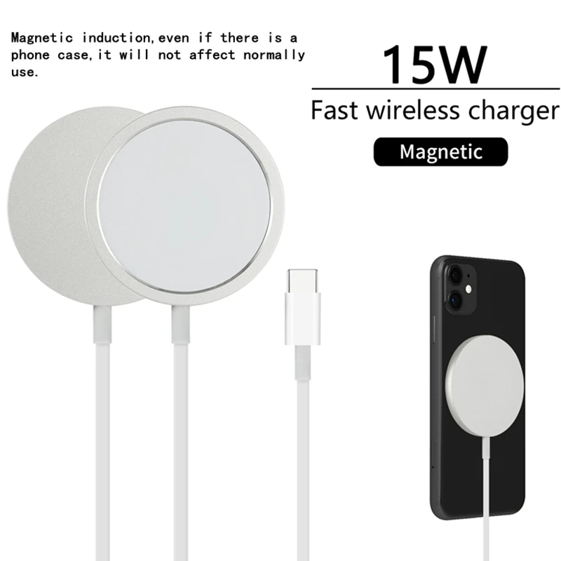Orignal 15 Вт магнитное Беспроводное зарядное устройство для iPhone 12 Pro Max 12 Mini 11 Pro XS XR быстрое зарядное устройство с американской и европейской вил...
Orignal 15 Вт магнитное Беспроводное зарядное устройство для iPhone 12 Pro Max 12 Mini 11 Pro XS XR быстрое зарядное устройство с американской и европейской вил...