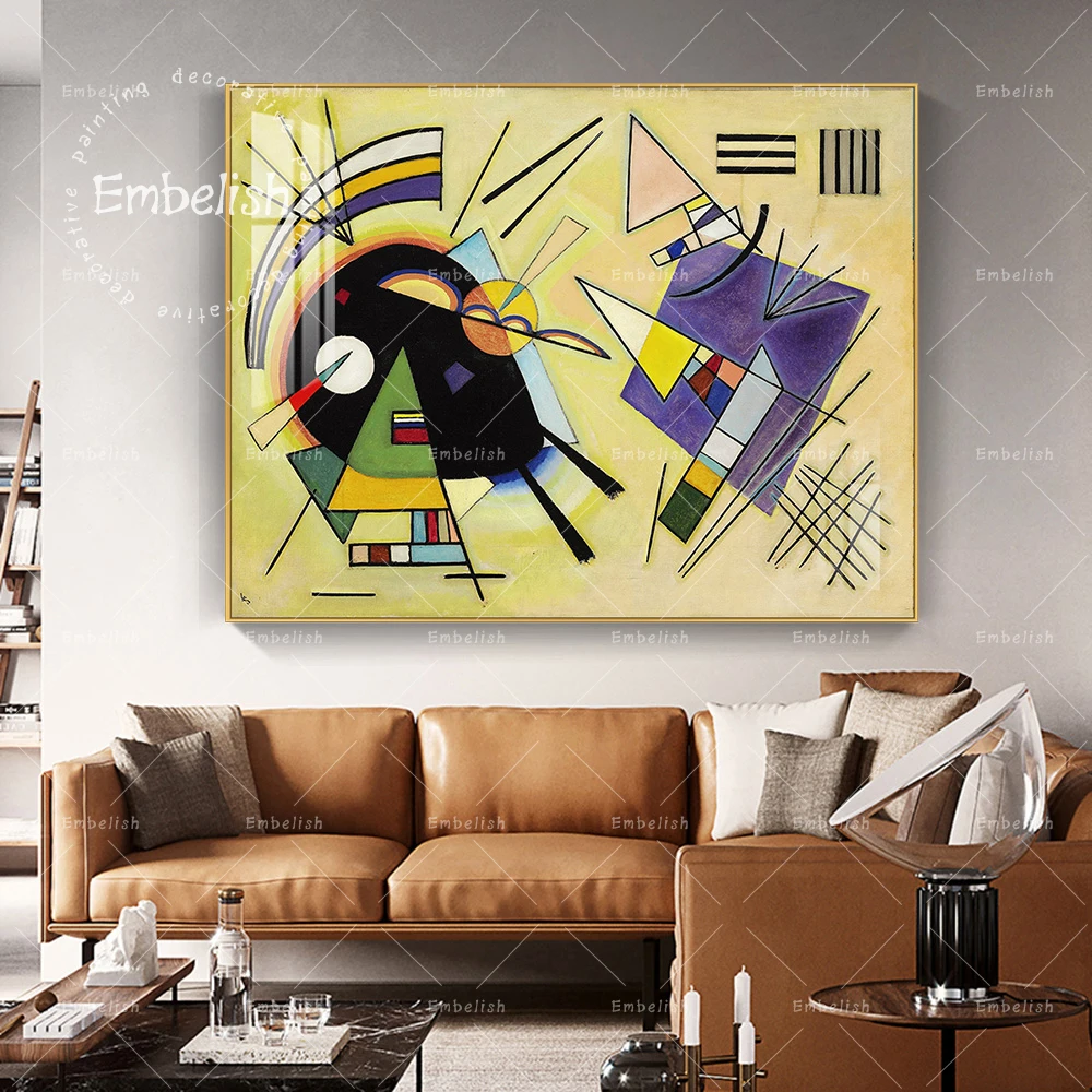 Embelish Free Shipping Black And Violet Abstract Wall Art Picture By Wassily Kandinsky Home Decor Canvas Posters For Living Room
Embelish Free Shipping Black And Violet Abstract Wall Art Picture By Wassily Kandinsky Home Decor Canvas Posters For Living Room