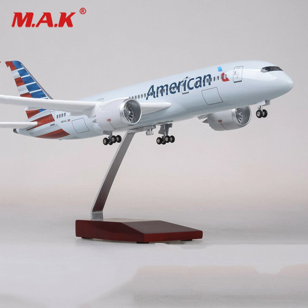 kids toys 1:130 Diecast Air Force 43cm 1:130 American Airlines LED Light Airplane B787 Airforce Model collections
kids toys 1:130 Diecast Air Force 43cm 1:130 American Airlines LED Light Airplane B787 Airforce Model collections