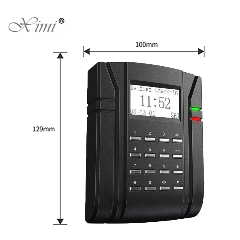 Free Shipping Access Control Time Attendance With Keypad ZK SC203 13.56MHZ MF IC Card Door System TCP/IP | Безопасность и защита