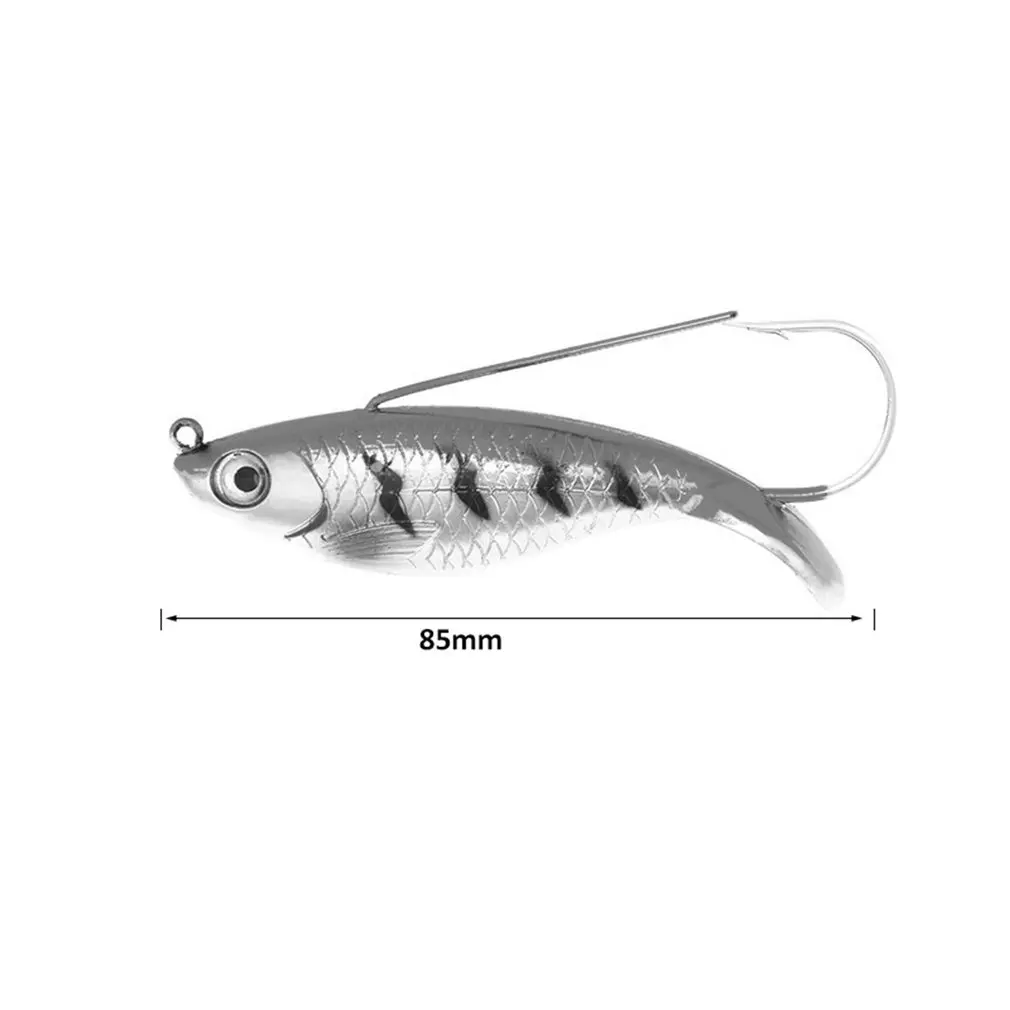 Fishing Lure Single Hook 3.35in/0.75oz Anti Grass Wobbler Artificial Bait Hard Lures Laser Body Lifelike Fish Tackle | Спорт и