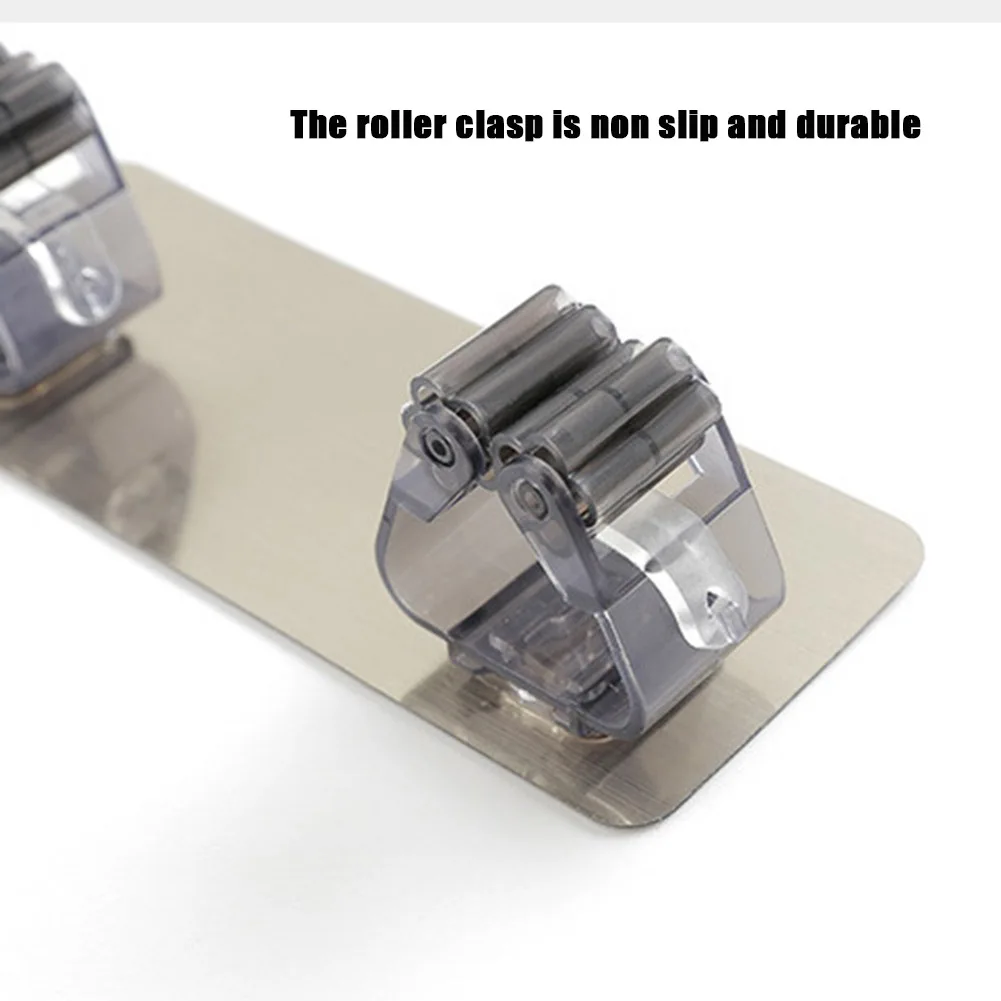 Mop Hook Broom Card Holder Buckle Strong Load-Bearing Free Punch Wall Hanging Mop Clip Broom Holder Bracket Sticky Hook
Mop Hook Broom Card Holder Buckle Strong Load-Bearing Free Punch Wall Hanging Mop Clip Broom Holder Bracket Sticky Hook