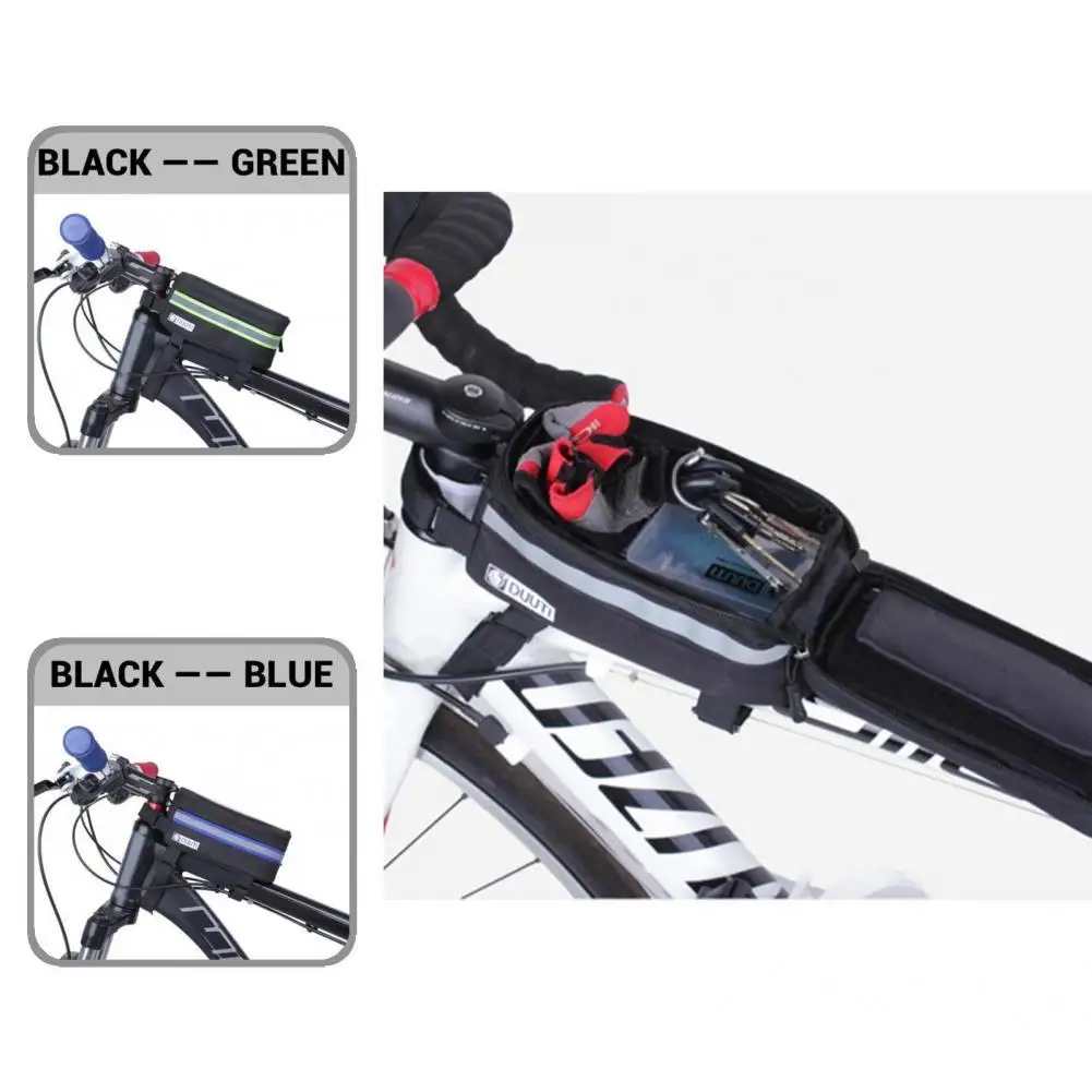 Front Frame Bag Delicate Reusable Waterproof Wear Resistant Bike Frame Pouch for Bicycle Bicycle Frame Bag Top Tube Bag
Front Frame Bag Delicate Reusable Waterproof Wear Resistant Bike Frame Pouch for Bicycle Bicycle Frame Bag Top Tube Bag