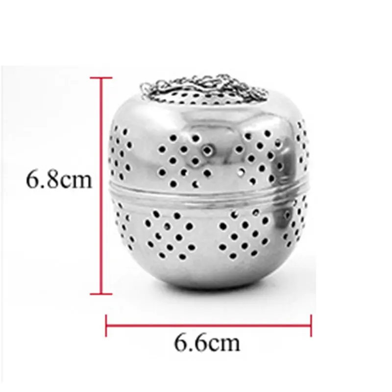 Kitchen Reusable Stainless Steel Tea Filter Household Round Seasoning Ball Tea Infuser Multifunction Soup Spice Strainer Gadgets
Kitchen Reusable Stainless Steel Tea Filter Household Round Seasoning Ball Tea Infuser Multifunction Soup Spice Strainer Gadgets
