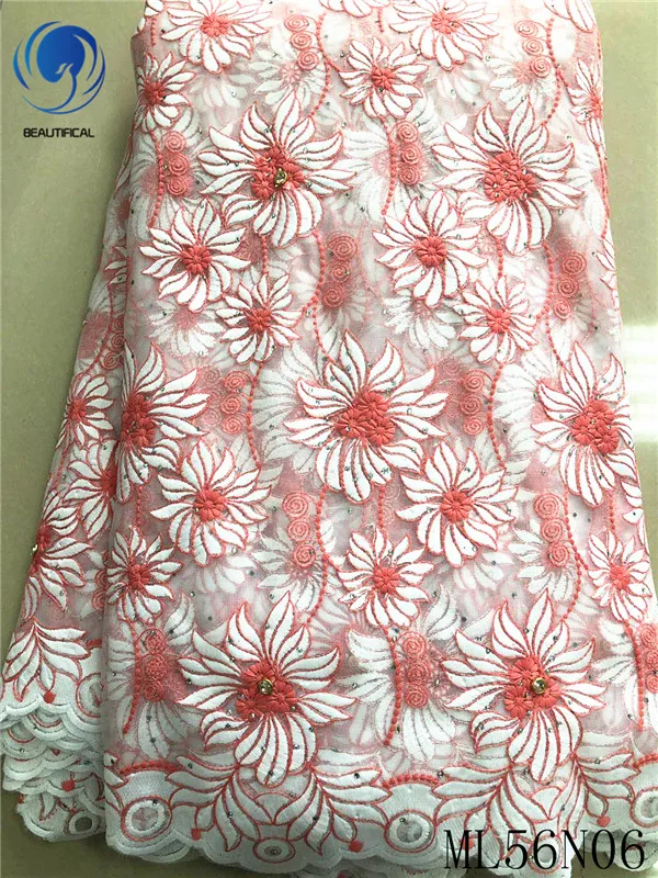 Beautifical nigerian lace fabrics special offer tulle mesh lace fabric with stones 5yards nigerian lace embroidery ML56N06
Beautifical nigerian lace fabrics special offer tulle mesh lace fabric with stones 5yards nigerian lace embroidery ML56N06