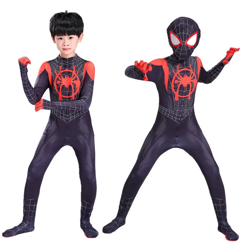 hero Costume Super-Verse Miles Morales Cosplay Costume hero Man Bodysuit Suit Halloween Costume for Kids Adult
hero Costume Super-Verse Miles Morales Cosplay Costume hero Man Bodysuit Suit Halloween Costume for Kids Adult