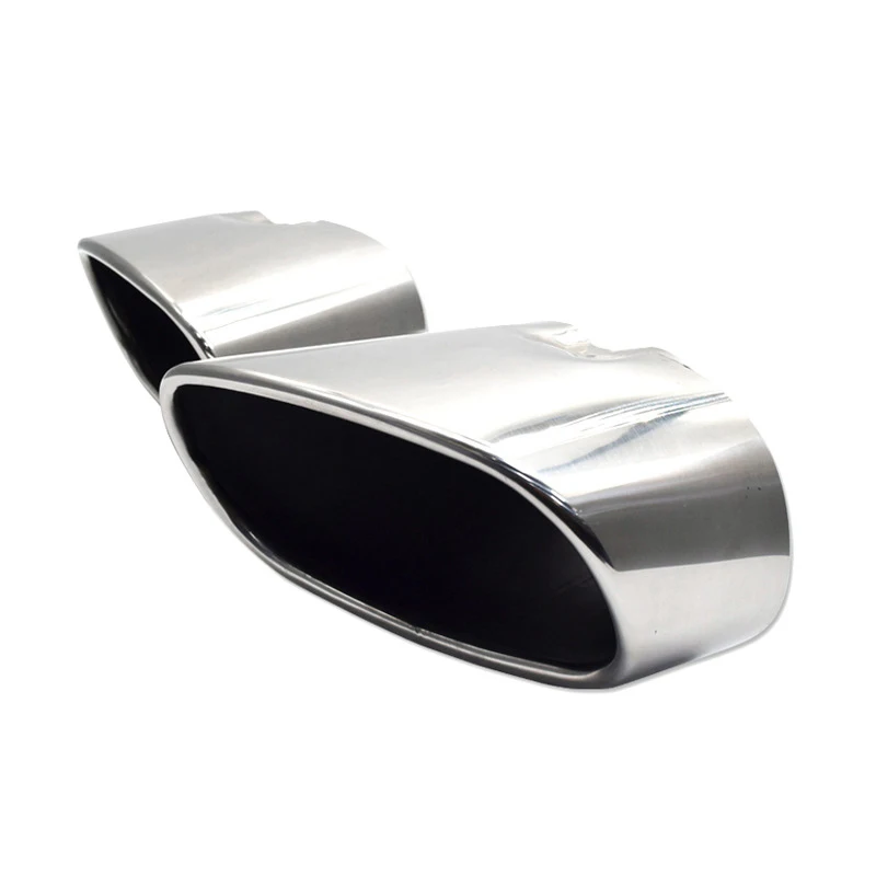 Car Chrome Exhaust Dual Tail Pipe Muffler Tip Stainless Steel for BMW X5 E70 2008-2013 Car Styling
Car Chrome Exhaust Dual Tail Pipe Muffler Tip Stainless Steel for BMW X5 E70 2008-2013 Car Styling